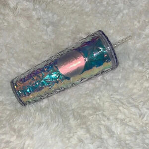 Starbucks New 2023 Holiday kalesiscope‎ iridescent Tumbler